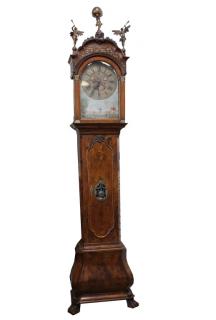 Appraisal: Fine th C Zaandam Dutch Grandfather Clock Exceptional th Century