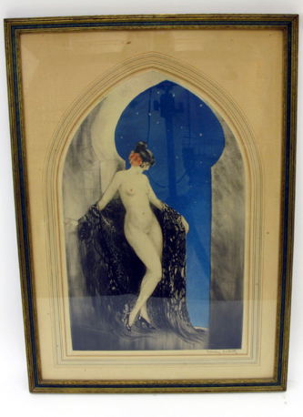 Appraisal: LOUIS ICART ETCHING AND AQUATINT New York N Y -