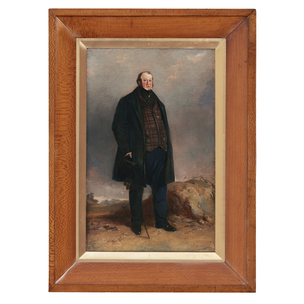 Appraisal: RICHARD ANSDELL BRITISH - PORTRAIT OF JOHN ASPINALL OF STANDEN