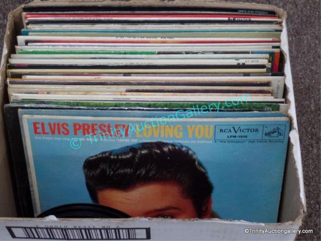 Appraisal: Vintage Record Albums 's Elvis More Includes about albums and