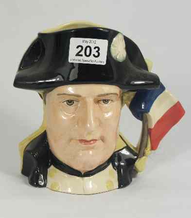 Appraisal: Royal Doulton Large Character Jug Double Sided Napoleon and Josephine