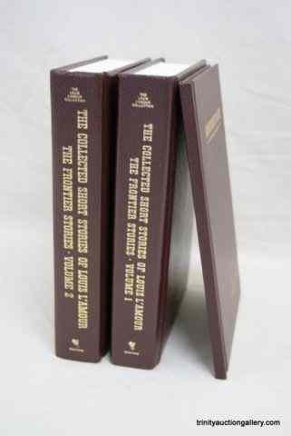 Appraisal: Louis L'Amour Leatherette Short Stories BooksIncludes the following volumes by