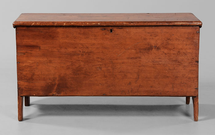 Appraisal: Early American Pine Blanket Chest New England th th century