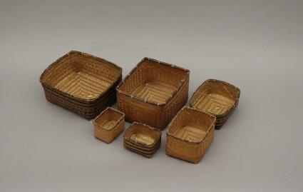 Appraisal: Group of Rectangular Baskets