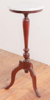 Appraisal: Italian CATCO Marble Top Plant Stand Italian marble top plant