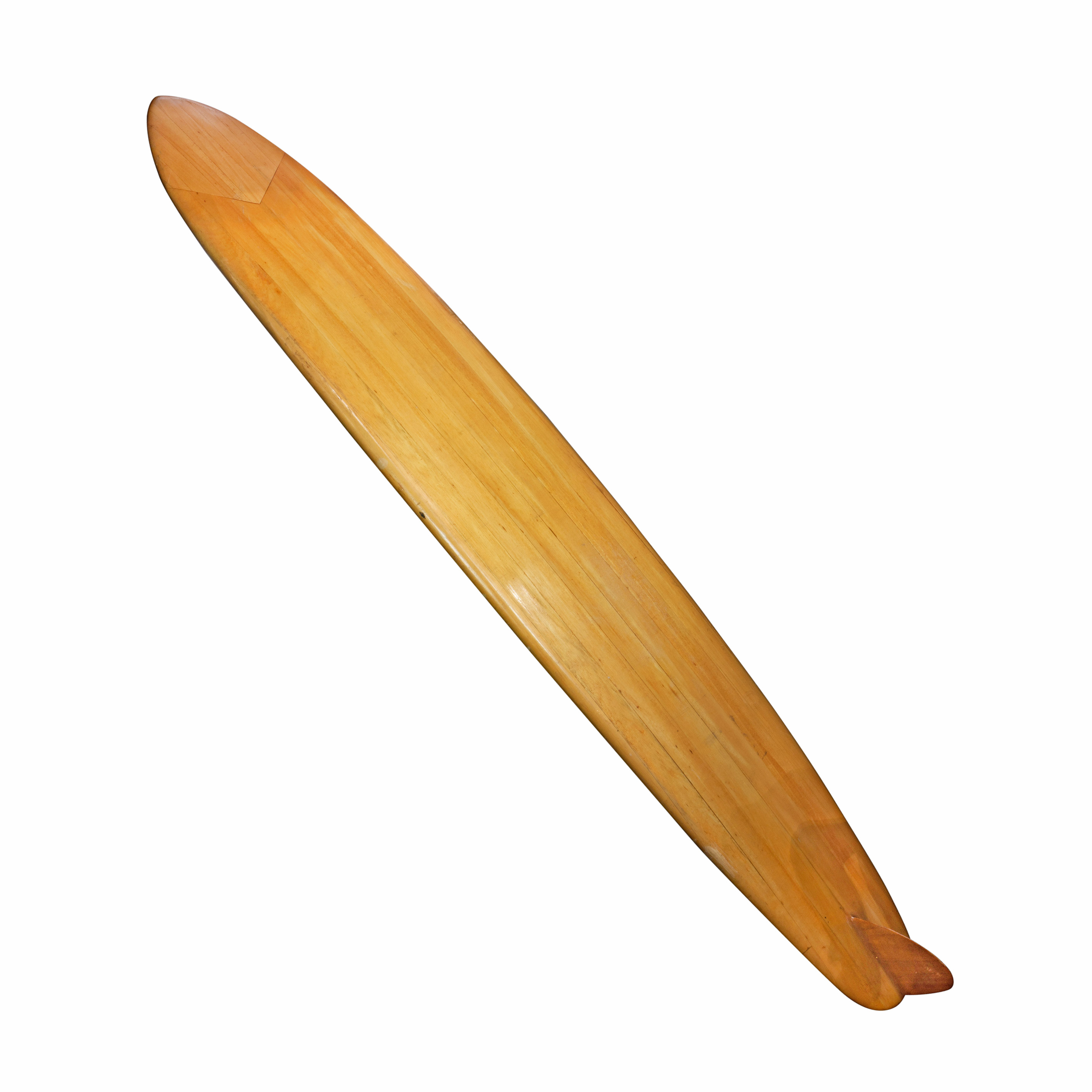 Appraisal: AN EARLY HOBIE BALSA WOOD SURFBOARD CIRCA An early Hobie