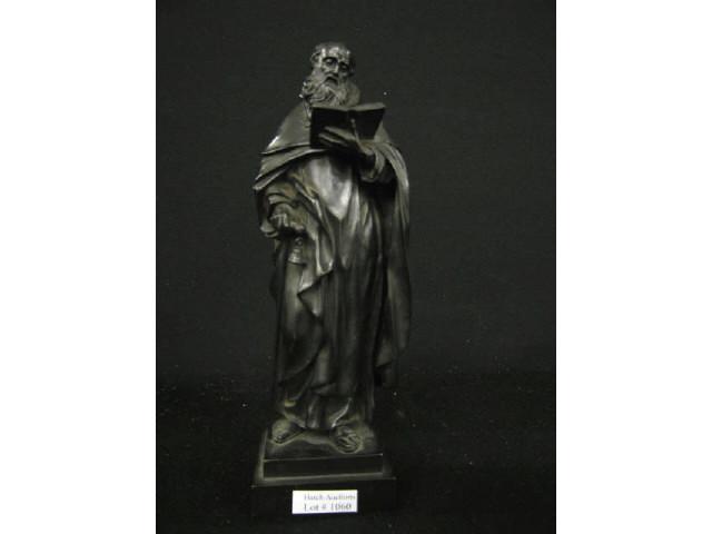 Appraisal: Victorian Bronzed Statue of a Prophet tall excellent