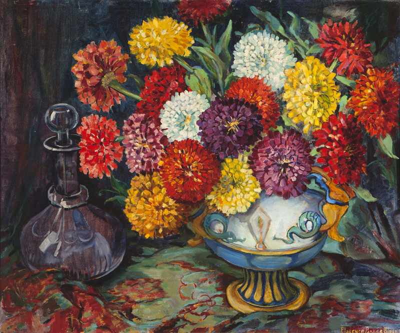 Appraisal: Florence Parker Bloser - Los Angeles CA Still Life with