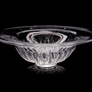 Appraisal: A Kosta Boda Glass Bowl Diameter inches Property from a