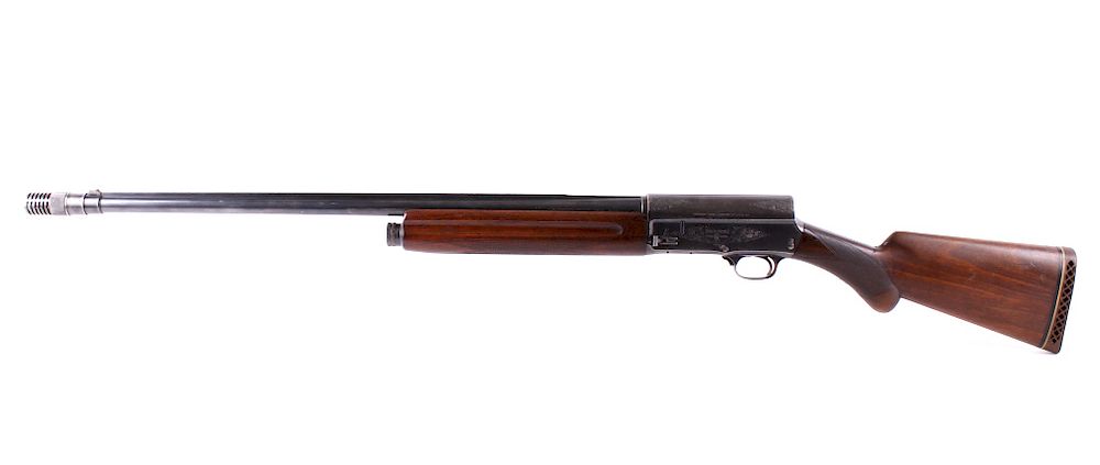 Appraisal: Engraved Belgian Browning Auto GA Shotgun For your consideration is