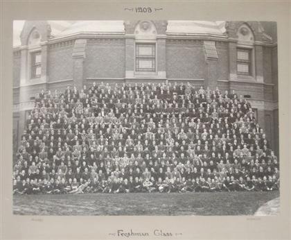 Appraisal: piece African-American Subject Original Photograph Freshman Class University of Pennsylvania