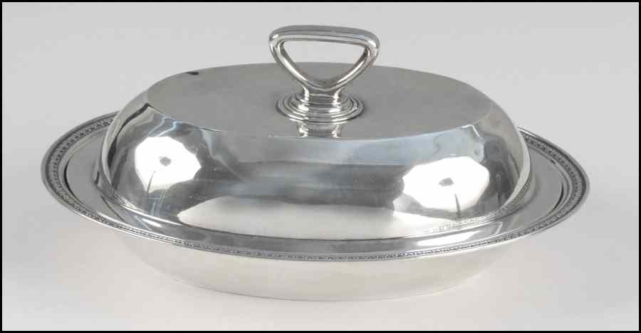 Appraisal: STERLING SILVER COVERED SERVING DISH ozt Condition No Specific Condition