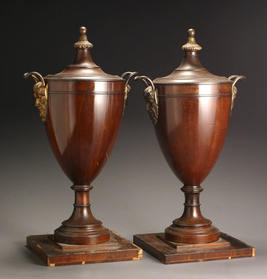 Appraisal: Pair of George III Style Ormolu Mounted Parcel Gilt Mahogany