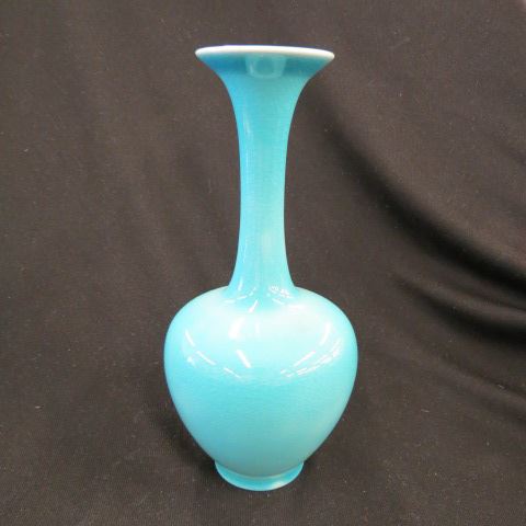 Appraisal: Rookwood Art Pottery Vase turquoise shape excellent