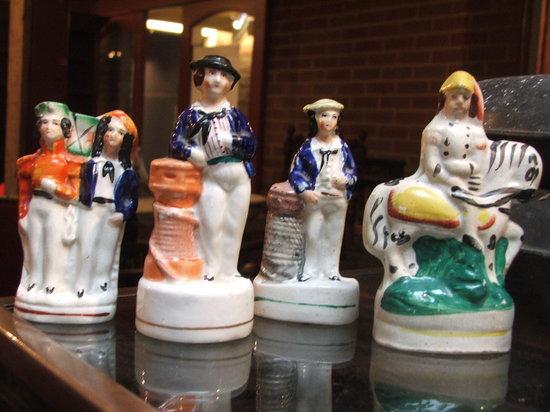 Appraisal: A GROUP OF FOUR STAFFORDSHIRE FIGURES - two sailors a