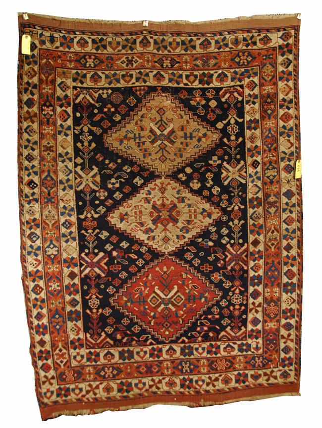 Appraisal: AFSHAR RUG Persia circa feet x feet inches Condition overall