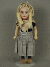 Appraisal: DOLL - Dutch character doll with blonde wig blue fixed