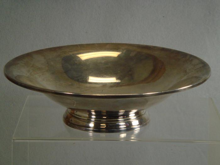 Appraisal: Watson sterling silver footed bowl for JE Caldwell d h