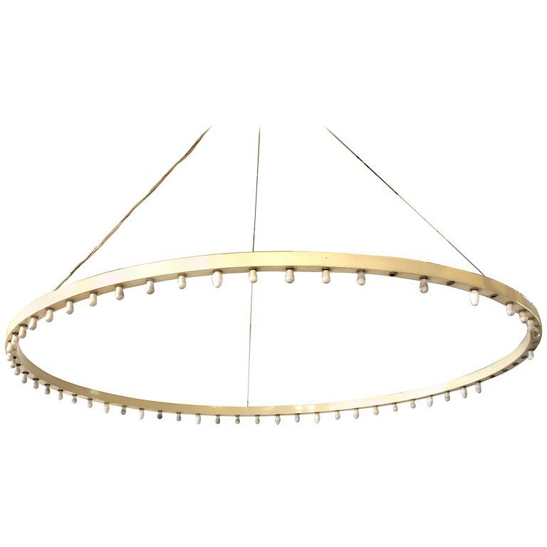 Appraisal: Phillip Enfield Mid-Century Modern Chandelier Phillip Enfield American - mid-century