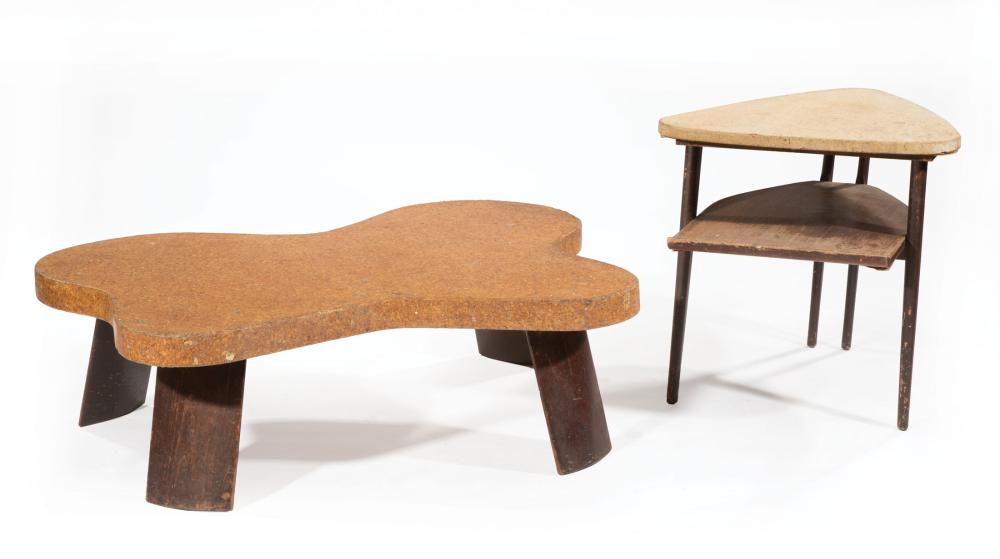 Appraisal: Paul Frankl - for Johnson Furniture Co Lacquered Cork and