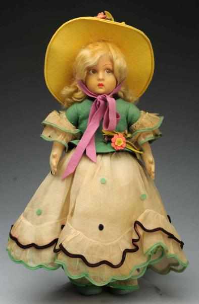 Appraisal: Italian Lenci Child Doll Lucia face of molded felt with