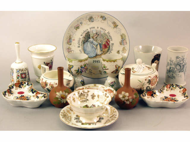 Appraisal: Collection of porcelain and china includes Royal Crown Derby Wedgewood