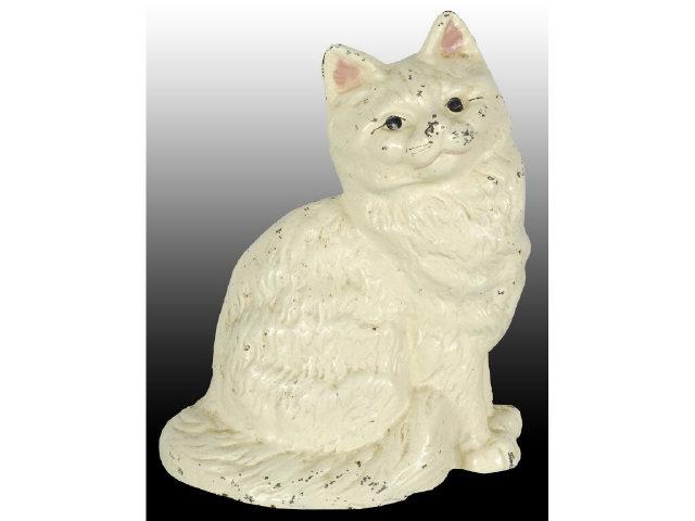 Appraisal: Cat Littco Persian Cast Iron Doorstop Description Full-figure Made by