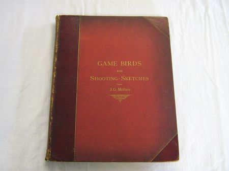 Appraisal: JOHN GUILLE MILLAIS GAME BIRDS AND SHOOTING - SKETCHES ------