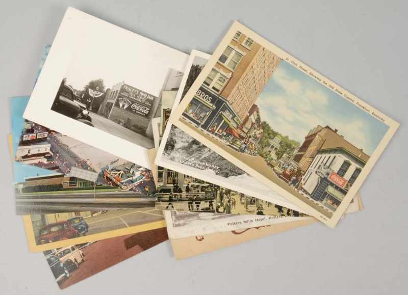 Appraisal: Lot of Assorted Coca-Cola Postcards Description s to s All