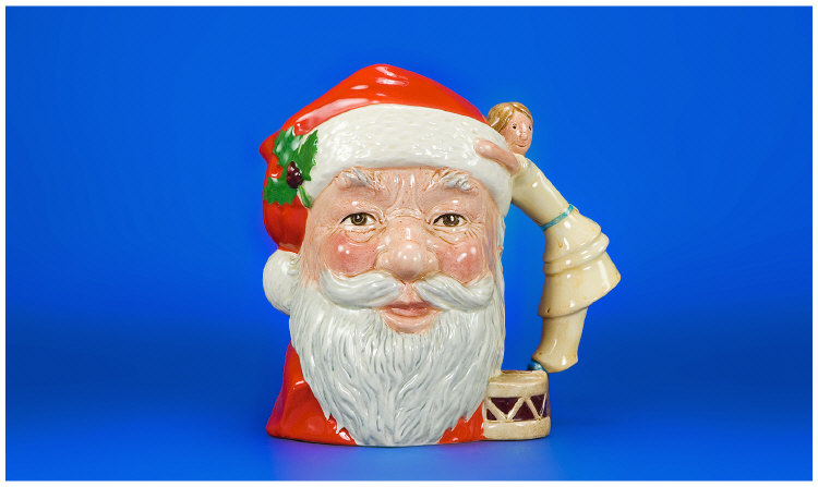 Appraisal: Royal Doulton Character Jug 'Santa Claus' style one handle doll