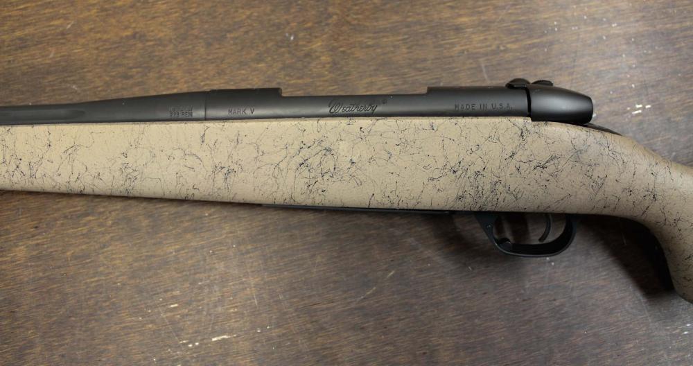 Appraisal: WEATHERBY MARK V SPM BOLT ACTION RIFLE caliber fluted barrel