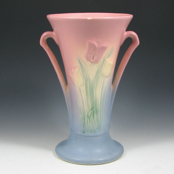 Appraisal: Hull Tulip Vase Hull Tulip - - vase in pink