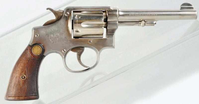 Appraisal: Smith Wesson Double Action Revolver Description Serial N A Cal