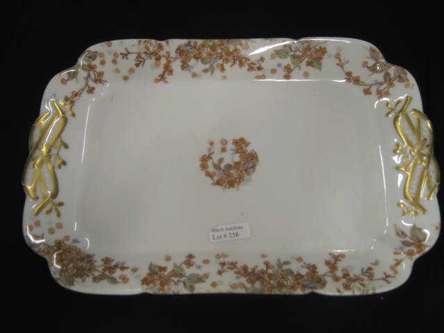 Appraisal: Haviland Limoges Porcelain Platter floral