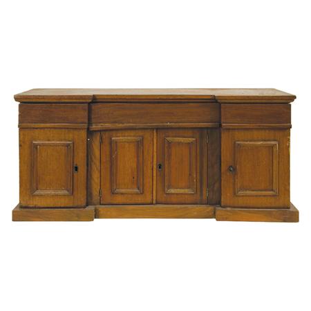 Appraisal: Victorian Mahogany Miniature Sideboard Estimate nbsp nbsp nbsp - nbsp