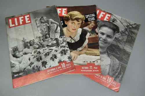 Appraisal: A small quantity of ''Life'' magazines both pre and post