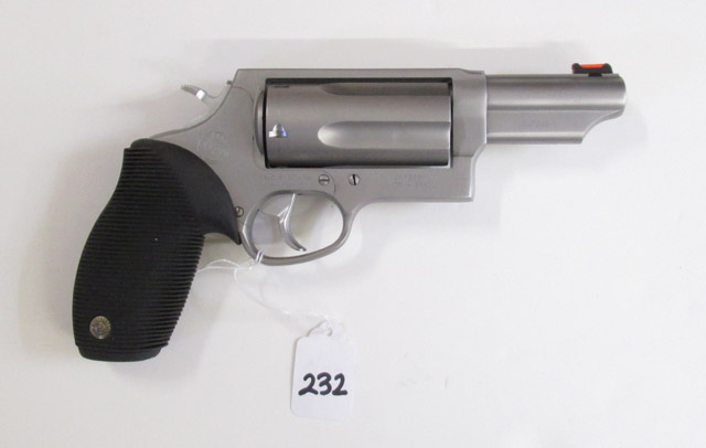 Appraisal: TAURUS THE JUDGE MODEL DOUBLE ACTION REVOLVER lc magnum barrel