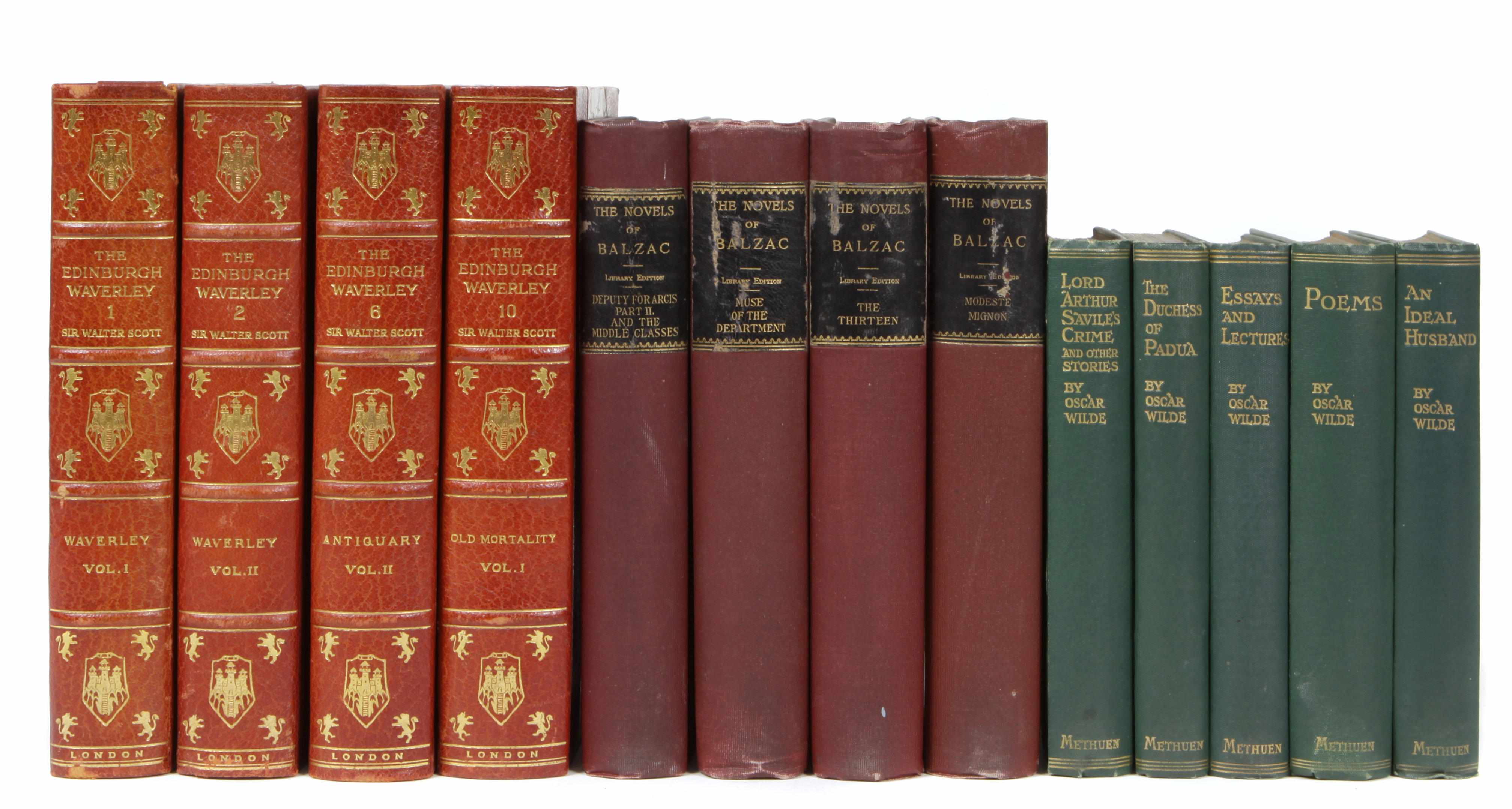 Appraisal: LITERATURE volumes including Balzac Honore de The Novels Philadelphia -