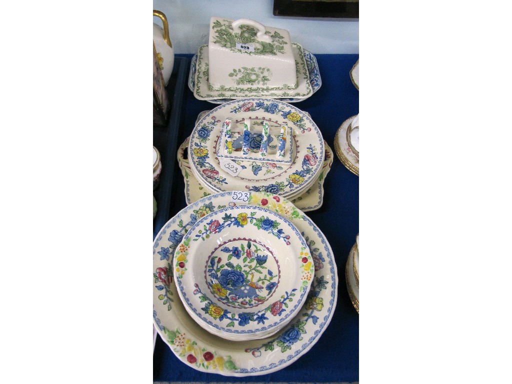 Appraisal: Lot comprising assorted Masons dinner breakfast wares