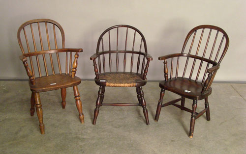 Appraisal: Four child's armchairs