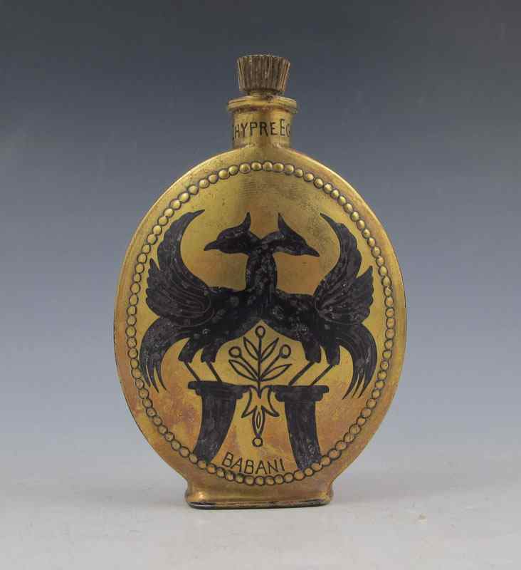 Appraisal: DEPINOIX FOR BABANI CHYPRE EGYPTIAN PERFUME BOTTLE Babani of Paris