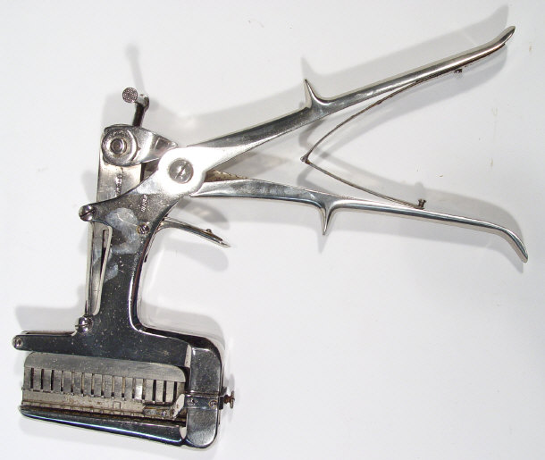 Appraisal: German Military Ulrich clip suture surgical machine