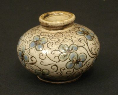 Appraisal: A Martin Brothers stoneware miniature vase by Walter Edwin Martin