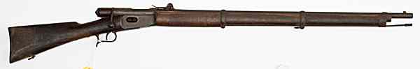 Appraisal: Swiss Model Vetterli Bolt Action Rifle Swiss cal '' barrel