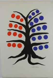 Appraisal: CALDER Alexander Pencil Signed Lithograph Pencil signed Alexander Calder lower