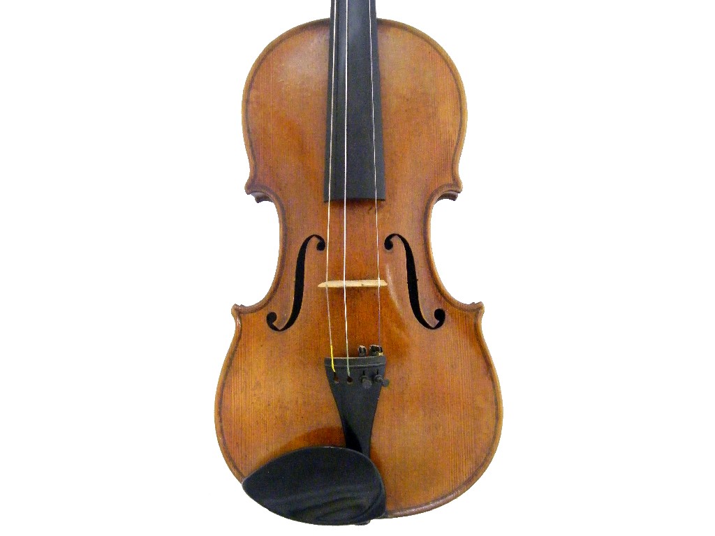 Appraisal: Good early th century Markneukirchen violin from the Roth workshop