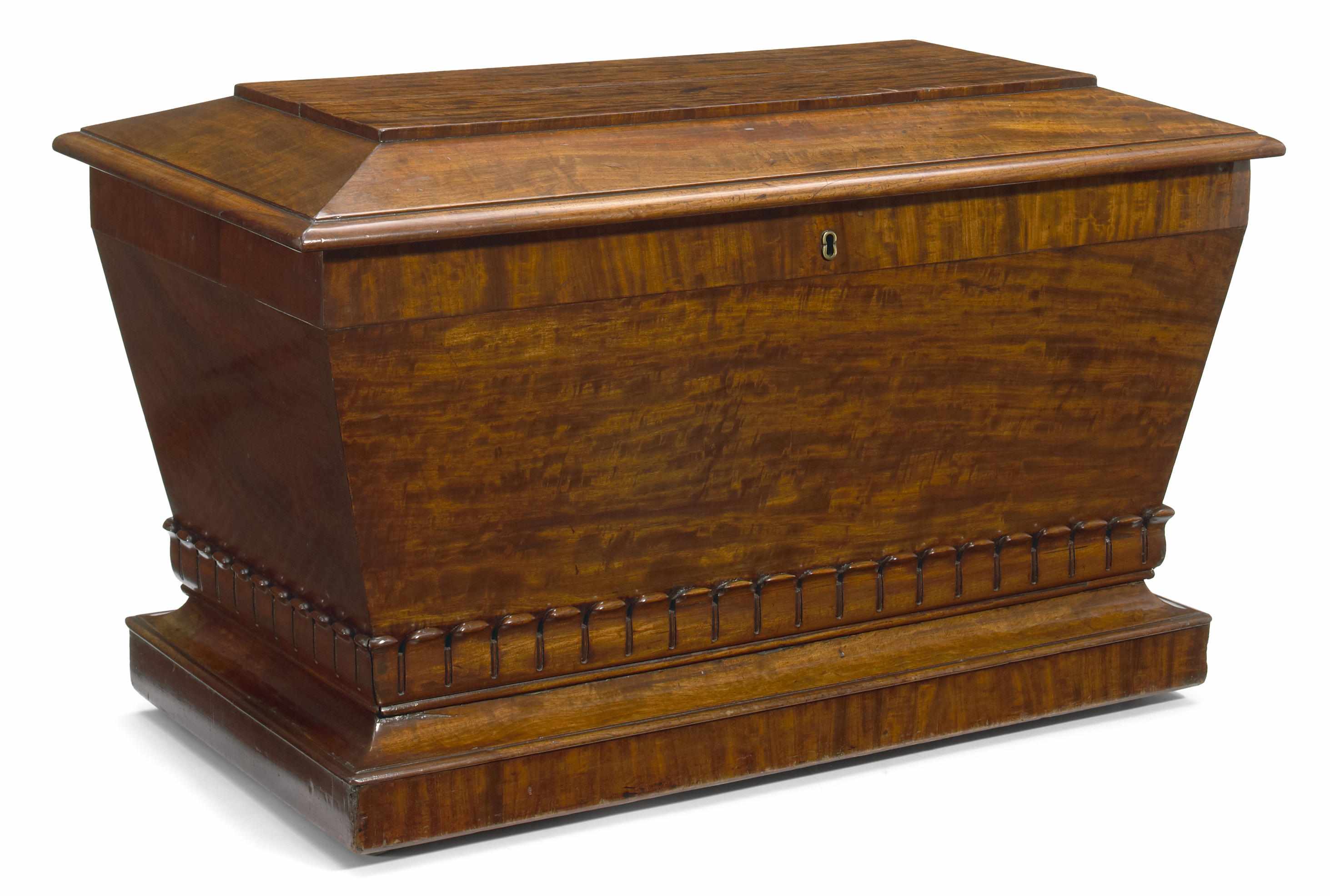 Appraisal: A William IV mahogany cellarette second quarter th centuryheight in