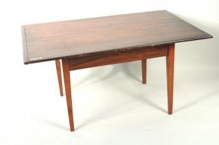 Appraisal: American Country Pine Maple Tavern Table American country maple and