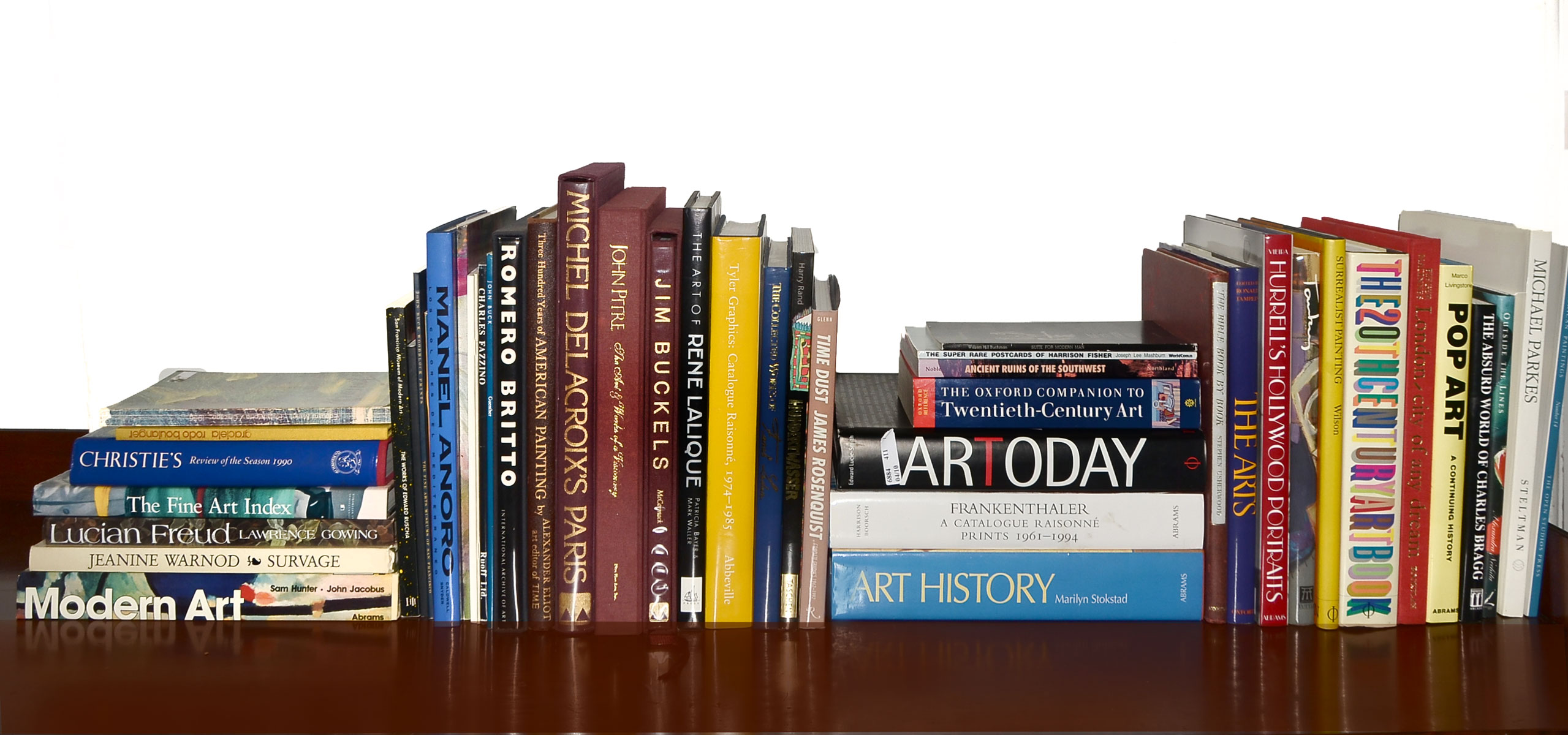 Appraisal: COLLECTION OF APPROX ART REFERENCE BOOKS Collection includes books on