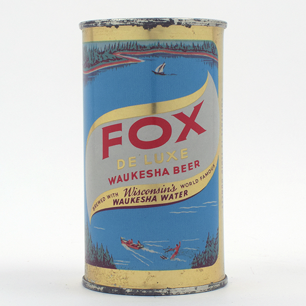 Appraisal: Fox De Luxe Beer FOX HEAD BROWN TEXT - Reference